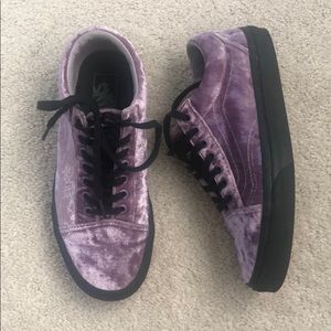 VANS Crush Velvet Style Sneakers